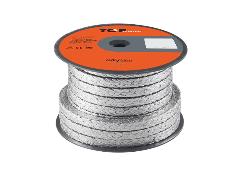 Pembungkusan Kelenjar Grafit Bertetulang Inconel dengan Wire Jacked Mesh untuk Pengedap